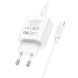 Адаптер питания Hoco C76A Pro Majestic single port PD30W с кабелем Type-C to Type-C FWF880 фото 7