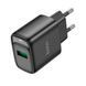 Блок питания Hoco C140A Smart QC3.0 Черный и Белый EFP477 фото 5