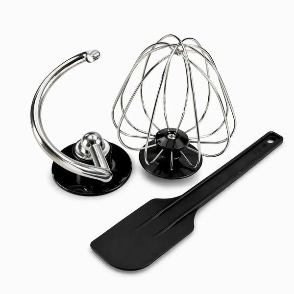 Планетарний міксер з чашею 6л, 4000Вт, Top Kitchen Tk00224, Чорний / Кухонний тістоміс міксер GEV332 фото