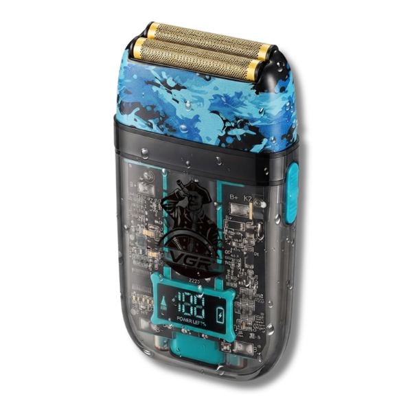 Електробритва VGR V-352 шейвер, подвійне лезо, IPX5, LED Display BDG022 фото